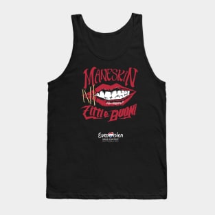 Måneskin Zitti e Buoni Logo Tank Top